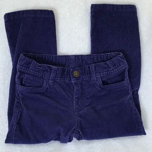 Carter’s purple cotton corduroy pants Girls Size 4T (toddler) pockets